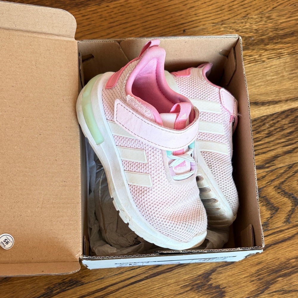 Toddler girls adidas sneakers